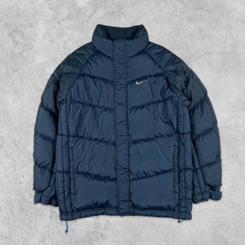 NDS - Vintage Nike Puffer Jacket - Navy Blue